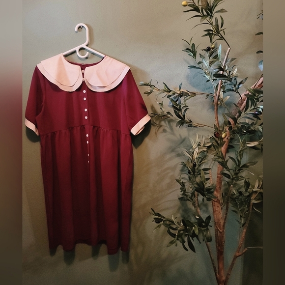 Like new fall academia style dress size Large - Picture 1 of 2